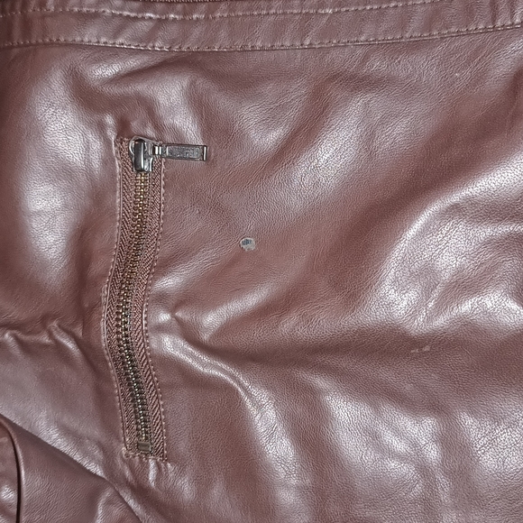 Monte Carlo Brown leather jacket SIZE: XXXL - Picture 8 of 8